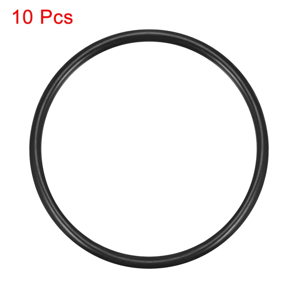 O-ring, 10 pezzi, gomma nitrilica, 63x56x3,5 mm, colore nero