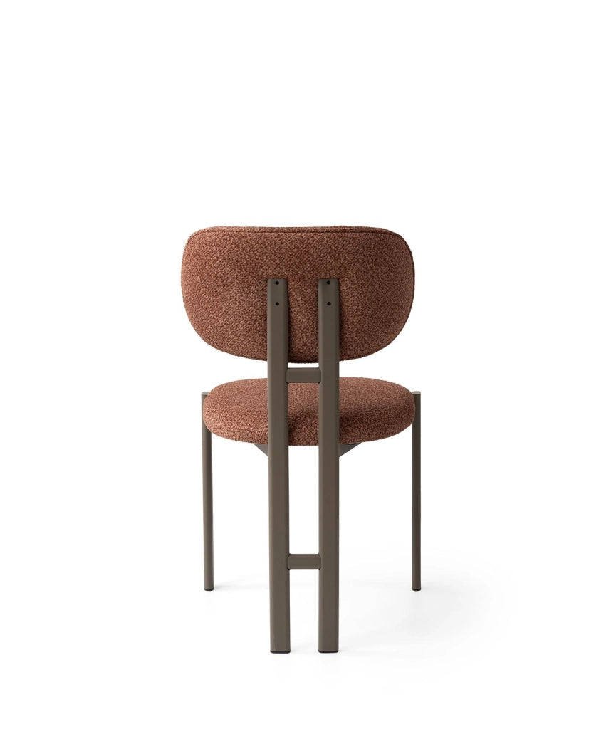 Set di sedie (2 pezzi) in metallo "Muriz" - Rosso tegola