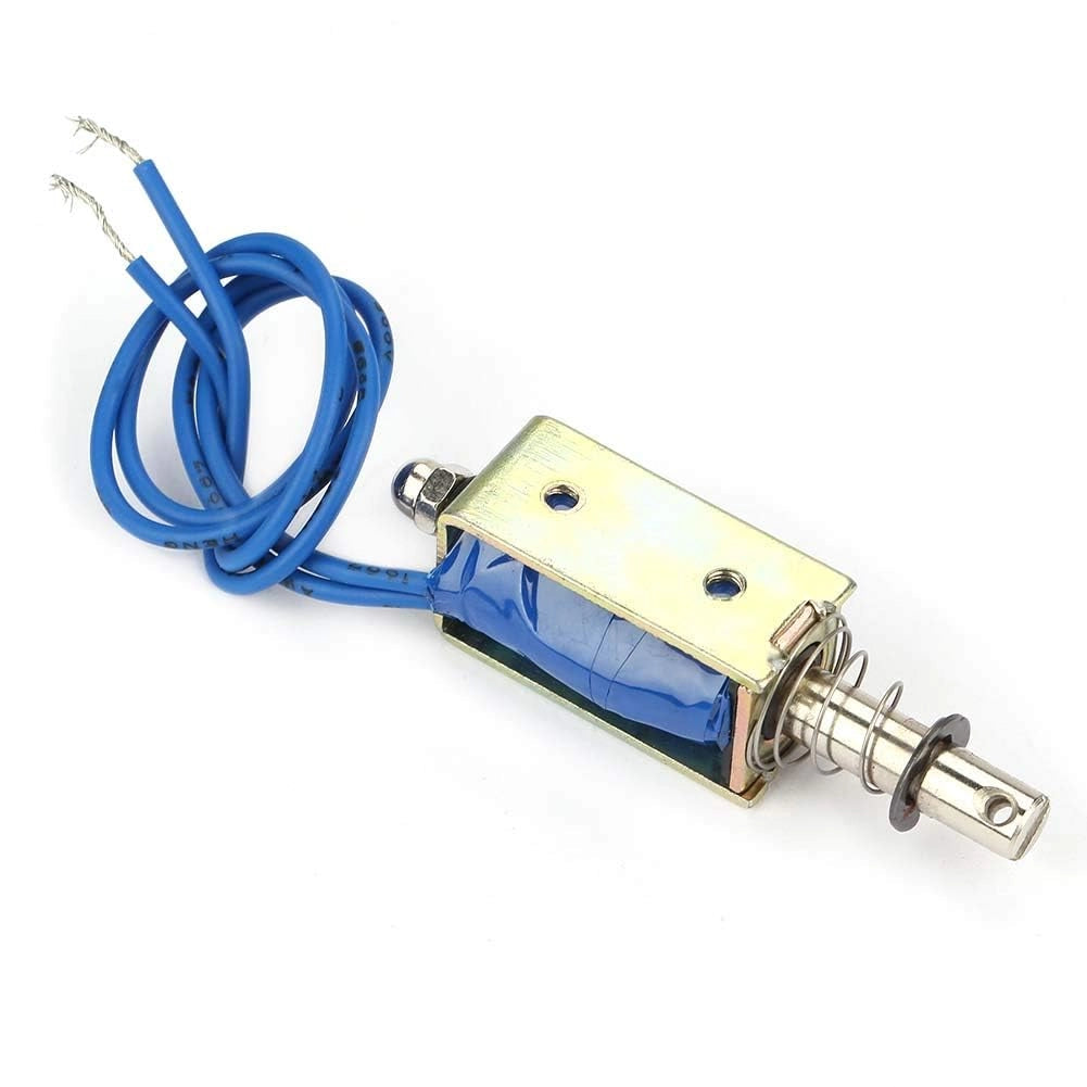 Elettromagnete a solenoide JF-0530B, 12V DC, 5N, 300mA, a azione push-pull