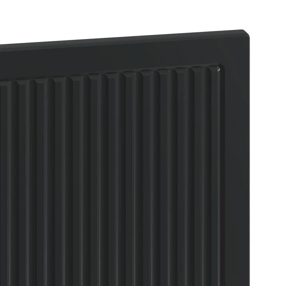 Testiera da Muro EDE Nero Legno ingegnerizzato