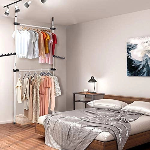 Appendiabiti indipendente, da assemblare, altezza da 281 a 329 cm, larghezza da 80 a 139 cm