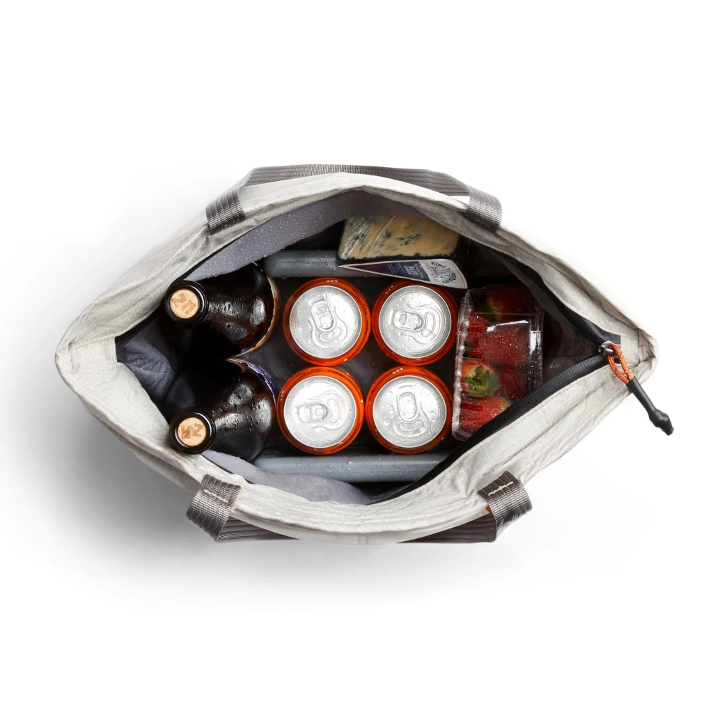 Borsa termica pieghevole da 16 litri, impermeabile, con tracolla, colore grigio