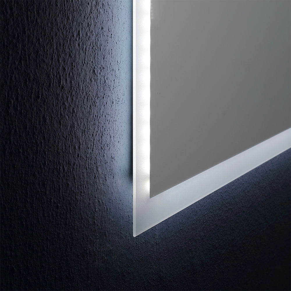 Specchio retroilluminato 80x60 cm reversibile