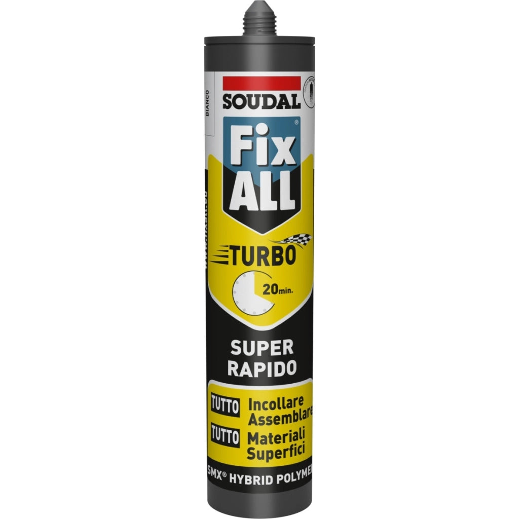 SILICONE IBRIDO FIX ALL TURBO 290ML BIANCO