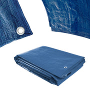 Telo impermeabile con occhielli Procraft BT6x10, 6x10 m, 50 g/m², blu