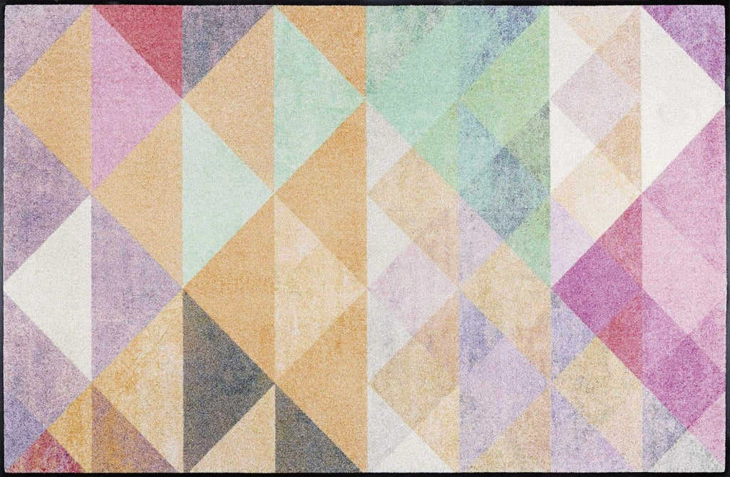 Tappetino in acrilico colorato, forma rettangolare, dimensioni 115 x 175 cm