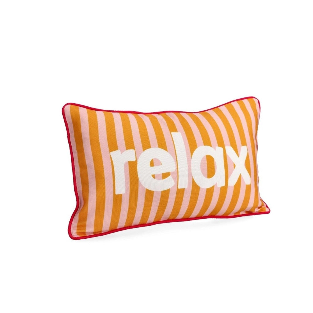 Bizzotto cuscino Karera Relax beige/arancione cm 30x50