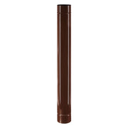 TUBO SMALTATO PER STUFE cm 100 ø 12 marrone