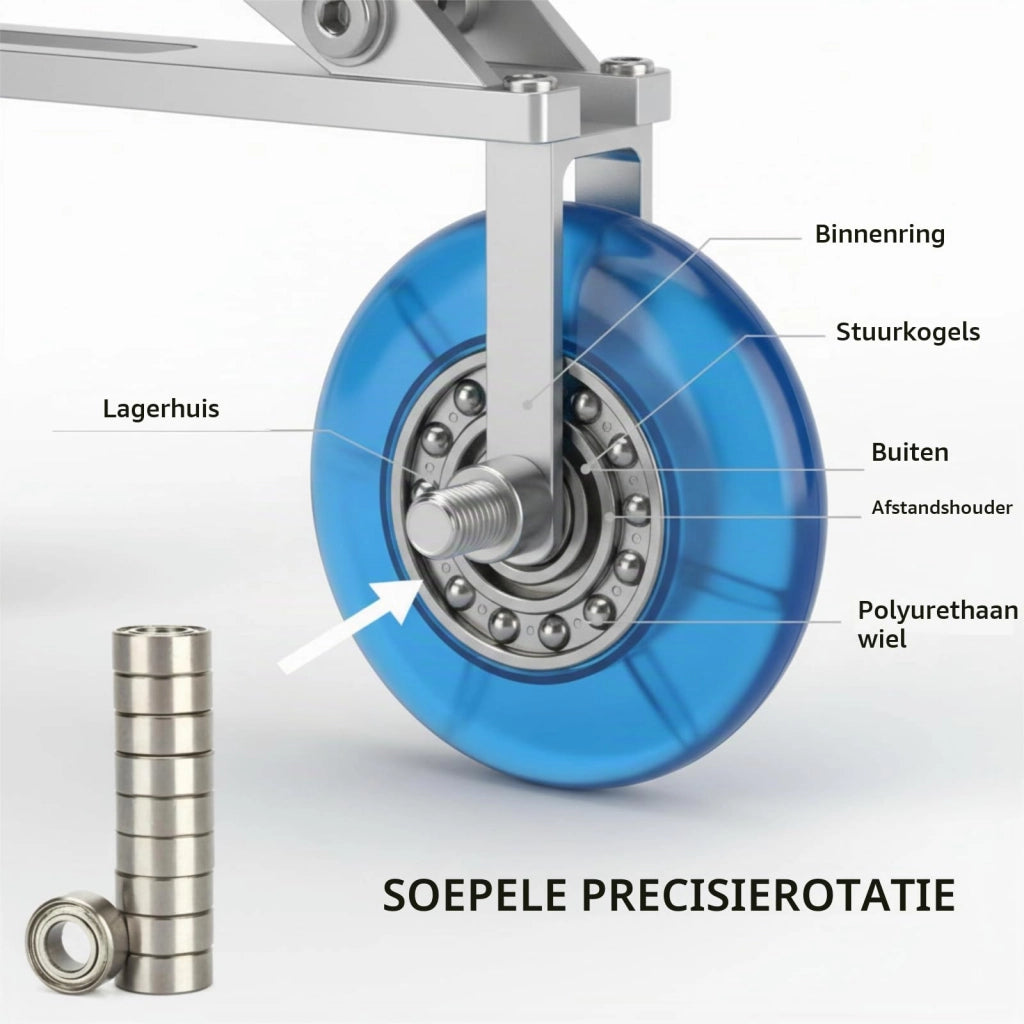 10 cuscinetti a sfera miniaturizzati MR105ZZ, dimensioni 5x10x4 mm