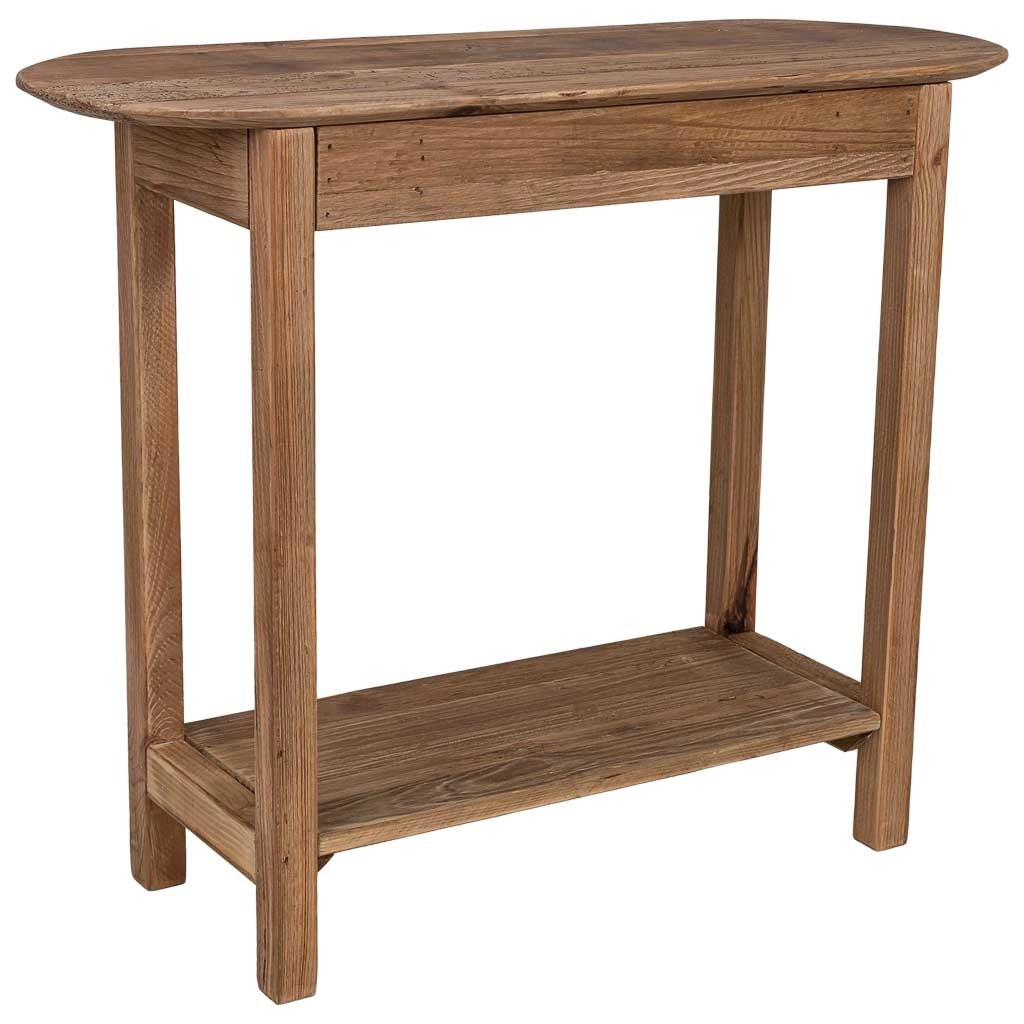 Mobile ingresso in legno marrone 95x35x76h cm