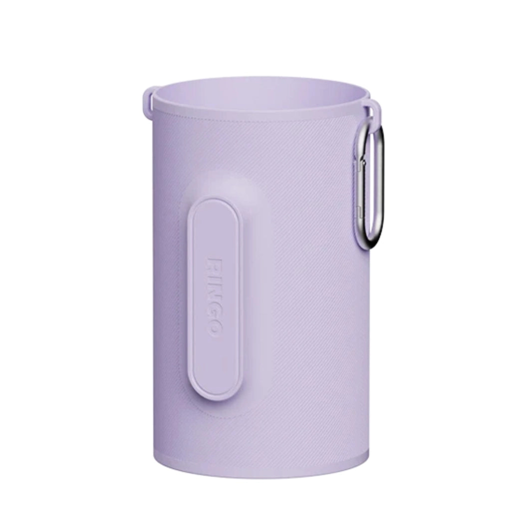 Portaborraccia 946ml con Fissaggio Magnetico Integrato e Moschettone Lilla Ringo