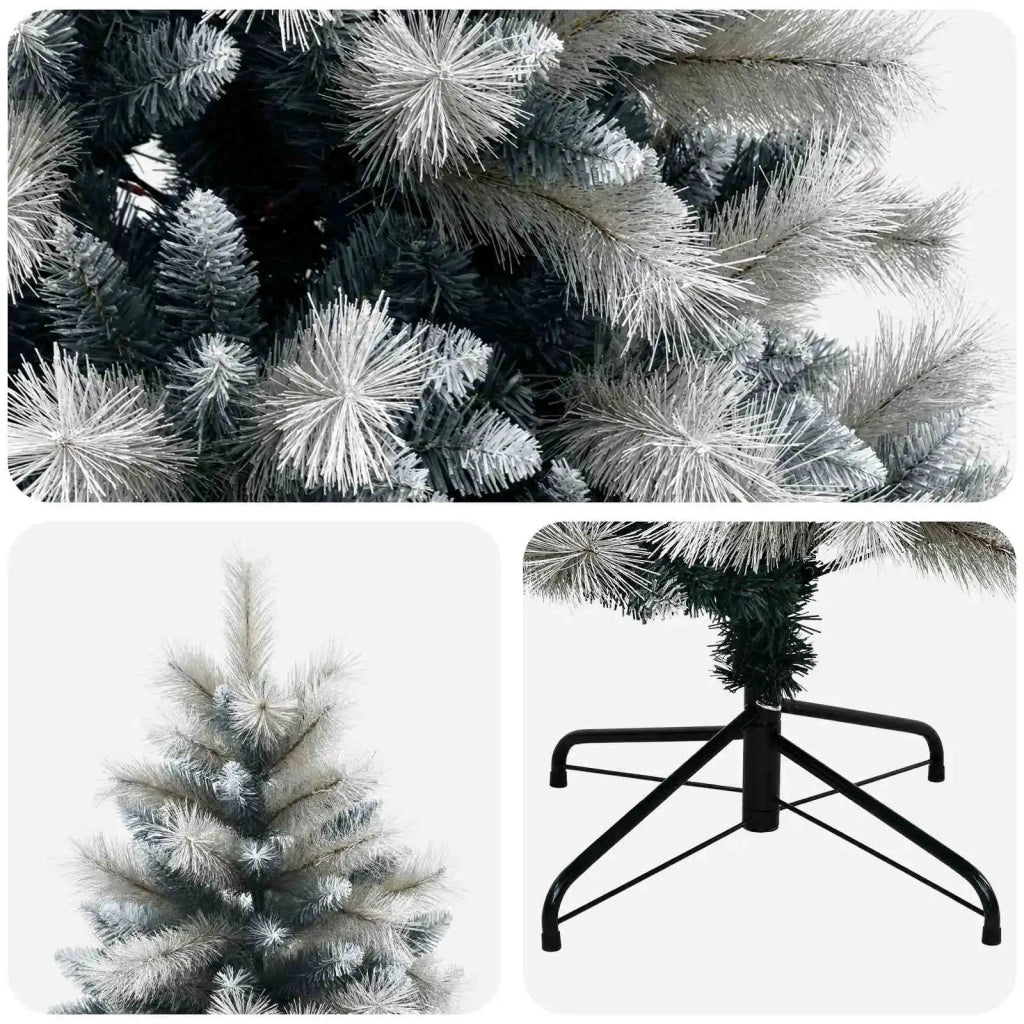 Albero di Natale Artificiale con Rami Pieghevoli 120 cm