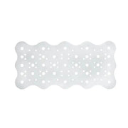 Tappeto vasca Oceano bianco antiscivolo con ventose 33 × 70 cm