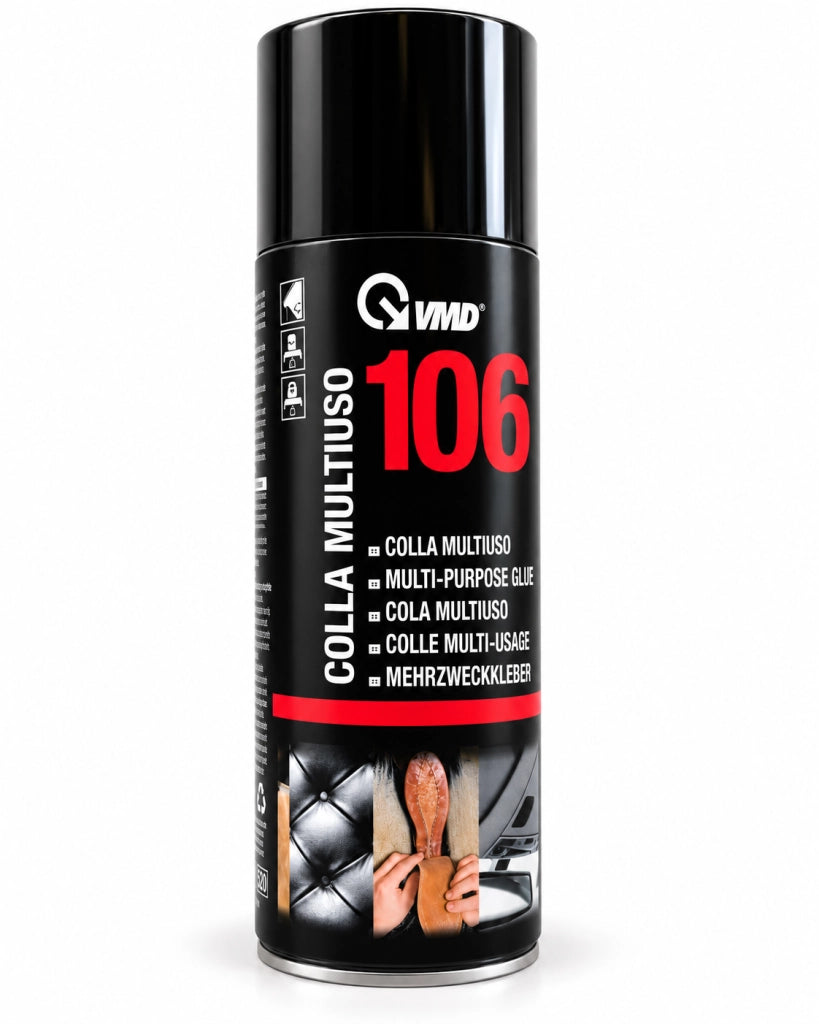 Colla Multiuso Spray Vmd 106 Adesivo Rapido 400 ml 12 Pezzi