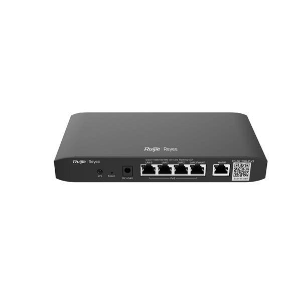 Cloud router poe 5xge 600mbps 54w - RG-EG105G-P-V3