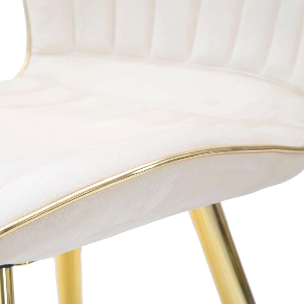 Bohinj, Sedia 2 Sedie, Bianco Crema