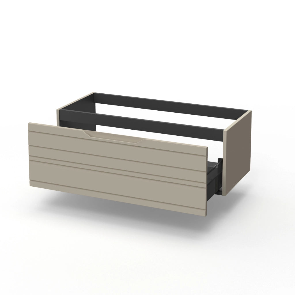 Base portalavabo 1 cestone SOLMIRA tortora