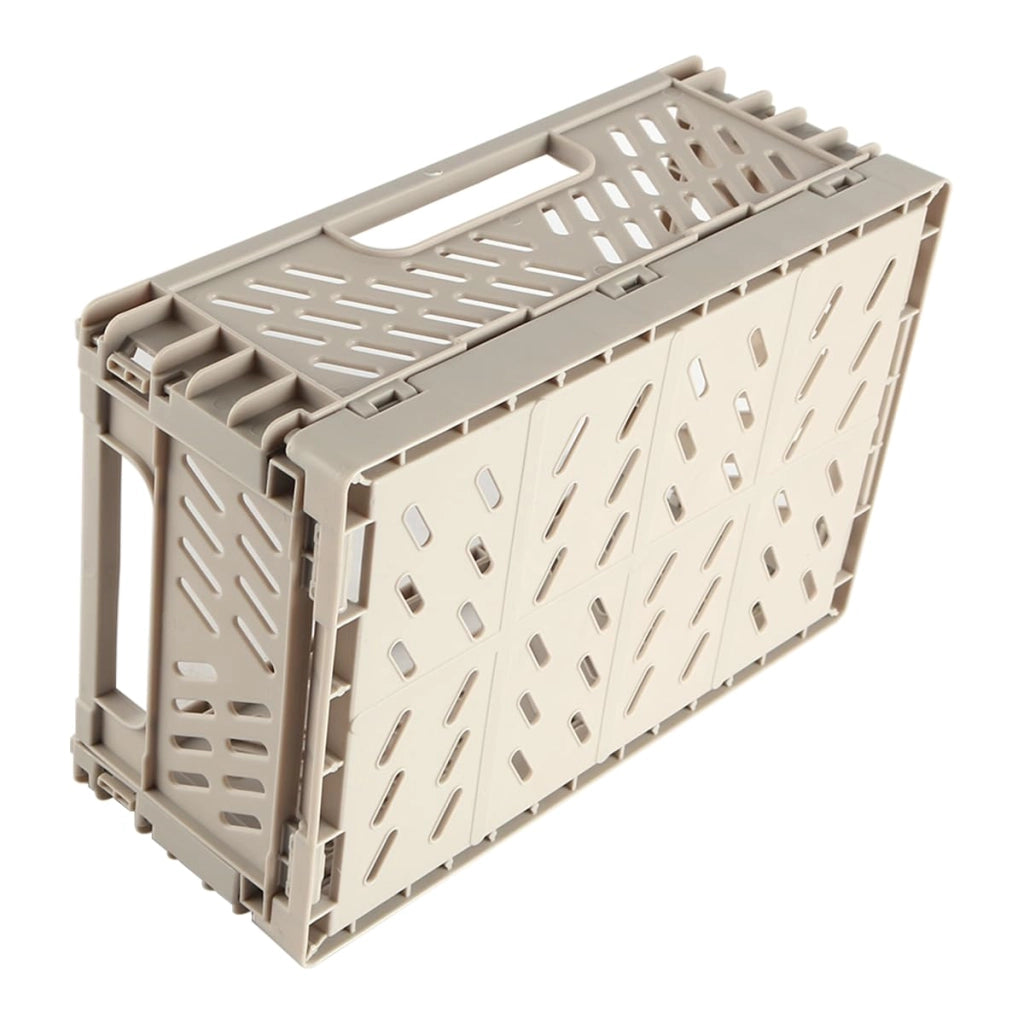 Contenitore pieghevole, grigio, 22x14,7x9,3 cm, in PP