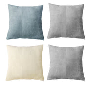 Coperte per cuscini in velluto, 40x40 cm, set da 4, con cerniera