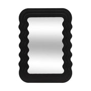 Specchio Bisauté nero 40x55 cm