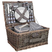 Cesto da picnic per 4 persone 40 x 28 x 19h cm