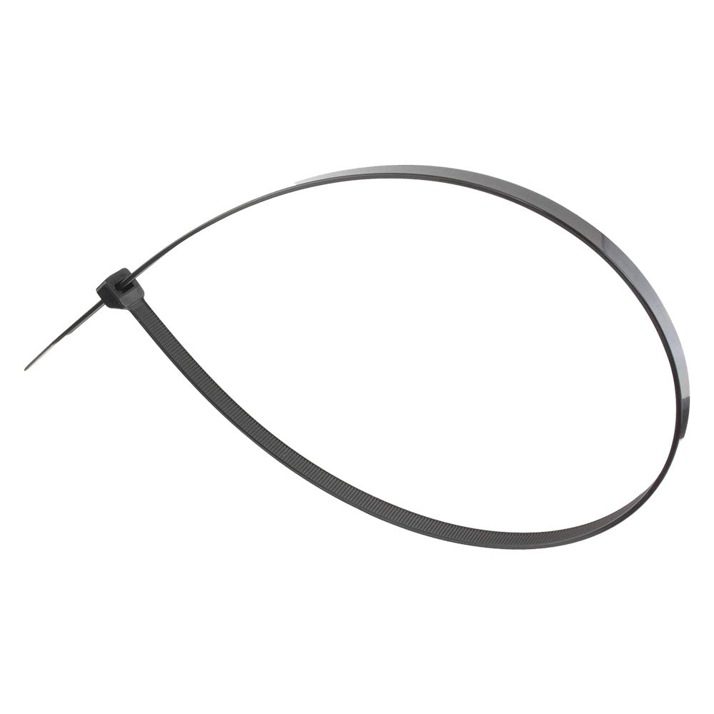 FASCETTA A STRAPPO PER CABLAGGIO mm 3,5 x 200 - nero