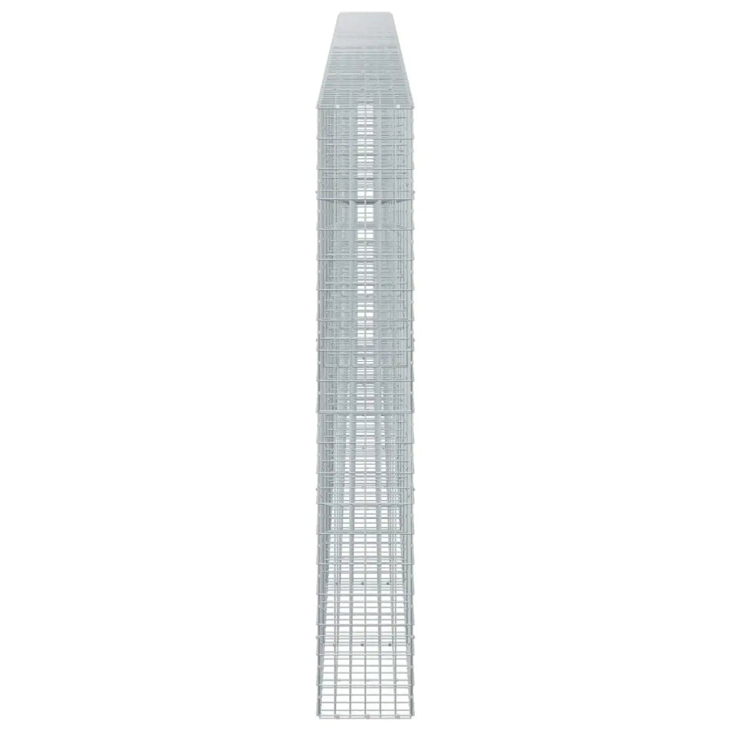 Gabione con Filo da 5 mm e Rete da 5x10 cm 850x30x200 cm 3464699