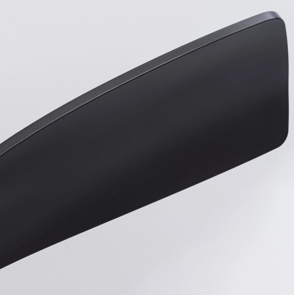 VENTILATORE da soffitto con luce LED e telecomando, 3 pale in ABS da 106,68 cm, nero