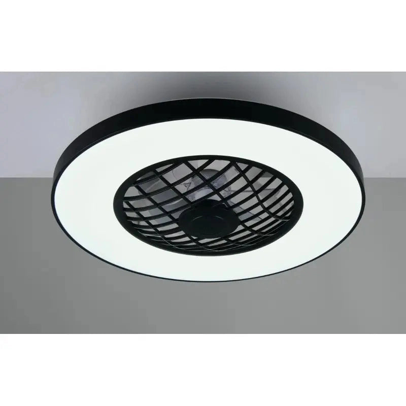 Plafoniera LED Trio Lighting con ventilatore integrato e telecomando