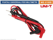UNI-T MIE-0100B CIVI PUNTALI UNIVERSALI PER TESTER MULTIMETRI