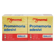 BLOCCO ADESIVO 'MY MEMO' giallo - mm 76 x 76