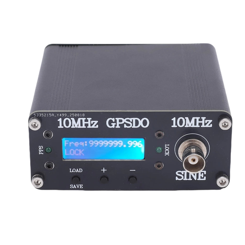 Oscillatore OCXO da 10 MHz controllato tramite GPS, con display