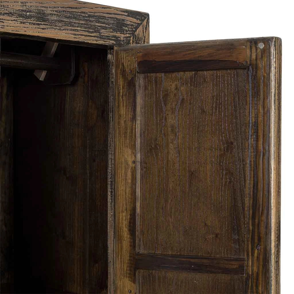 Armadio in legno marrone 80x48x190h cm