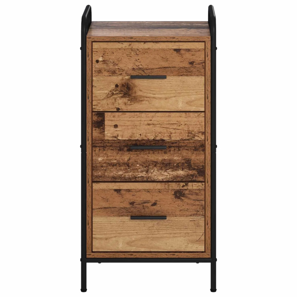 Credenza Legno antico 97 x 33 x 81 cm Legno ingegnerizzato 8013792