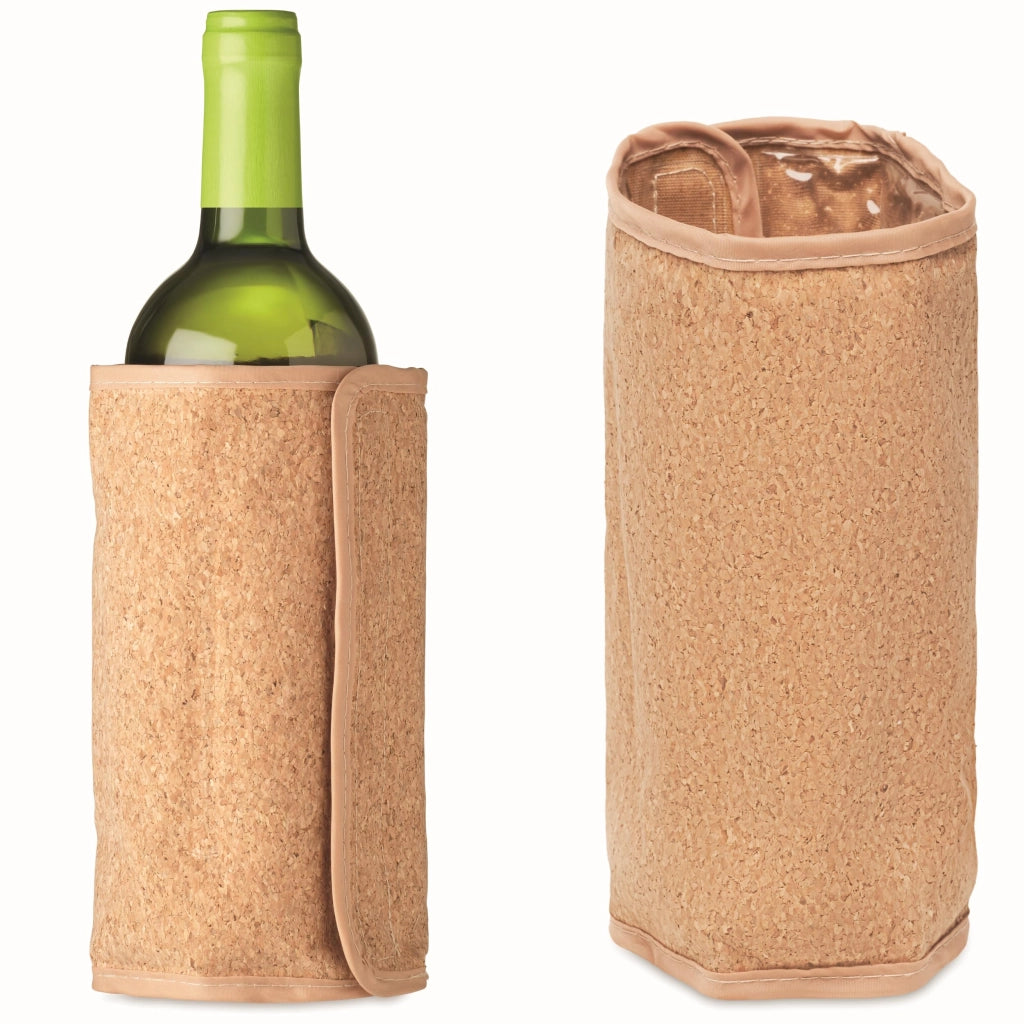 Set da 2 copribottiglie in sughero per vino e champagne