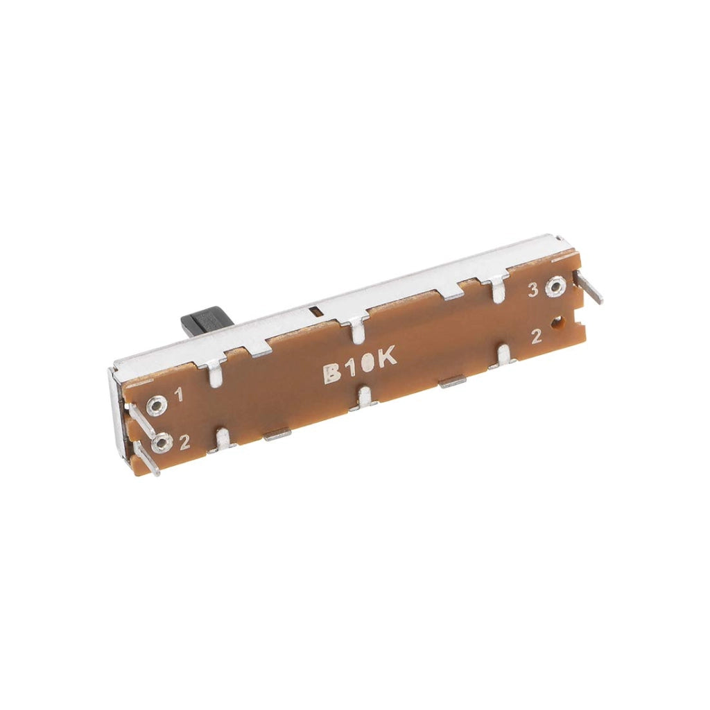Potenziometro lineare B10K, 45 mm, 10K Ohm, confezione da 5 pezzi