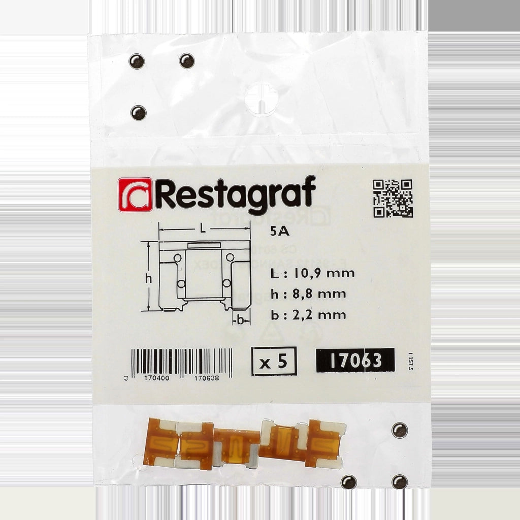 Fusibile Mini LP, beige, 58 V/5 A, confezione da 1 pezzo