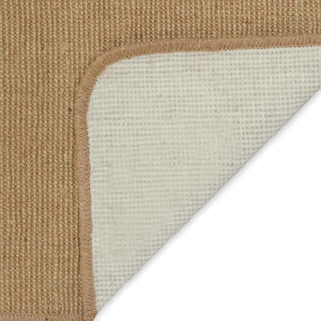 Tappeto da Area Marrone Chiaro 80 x 250 cm Juta 42010778