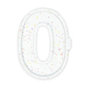 Stampo in silicone per decorazioni a forma di numeri, set da 2, dimensioni 30x20x2 cm