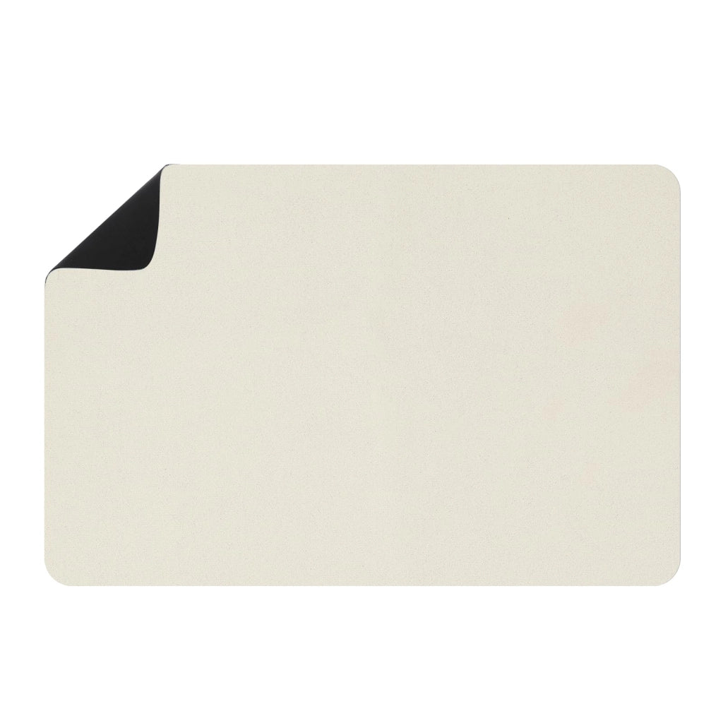 Sottopiatto, 60x40 cm, resistente al calore, antiscivolo, color beige