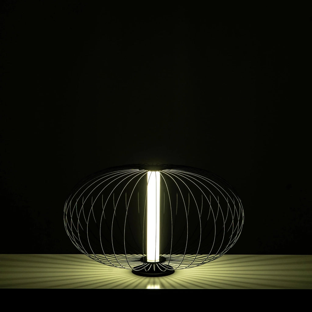Lampada led da tavolo MAGDA nero