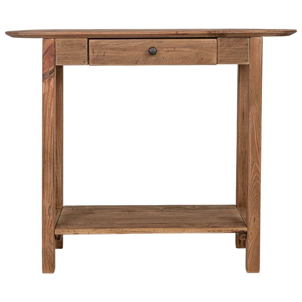 Mobile ingresso in legno marrone 95x35x76h cm