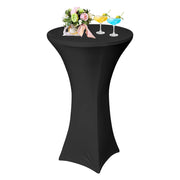 Tavolino copriletto elasticizzato, 60x110 cm, nero, 1 pezzo