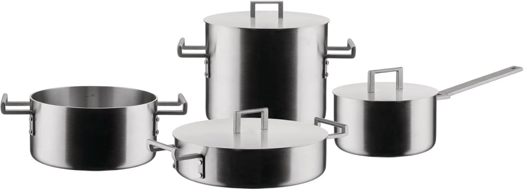 CONVIVIO, Set di 4 Pentole, Alessi