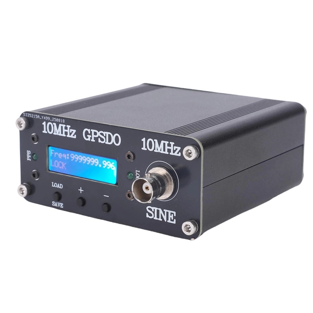 Oscillatore OCXO da 10 MHz controllato tramite GPS, con display