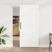 Porta scorrevole 93 x 211 cm Legno ingegnerizzato Bianco 3450065