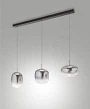 Lampada a Sospensione Brio Grigio Chiaro LED 42W - Fabas Luce
