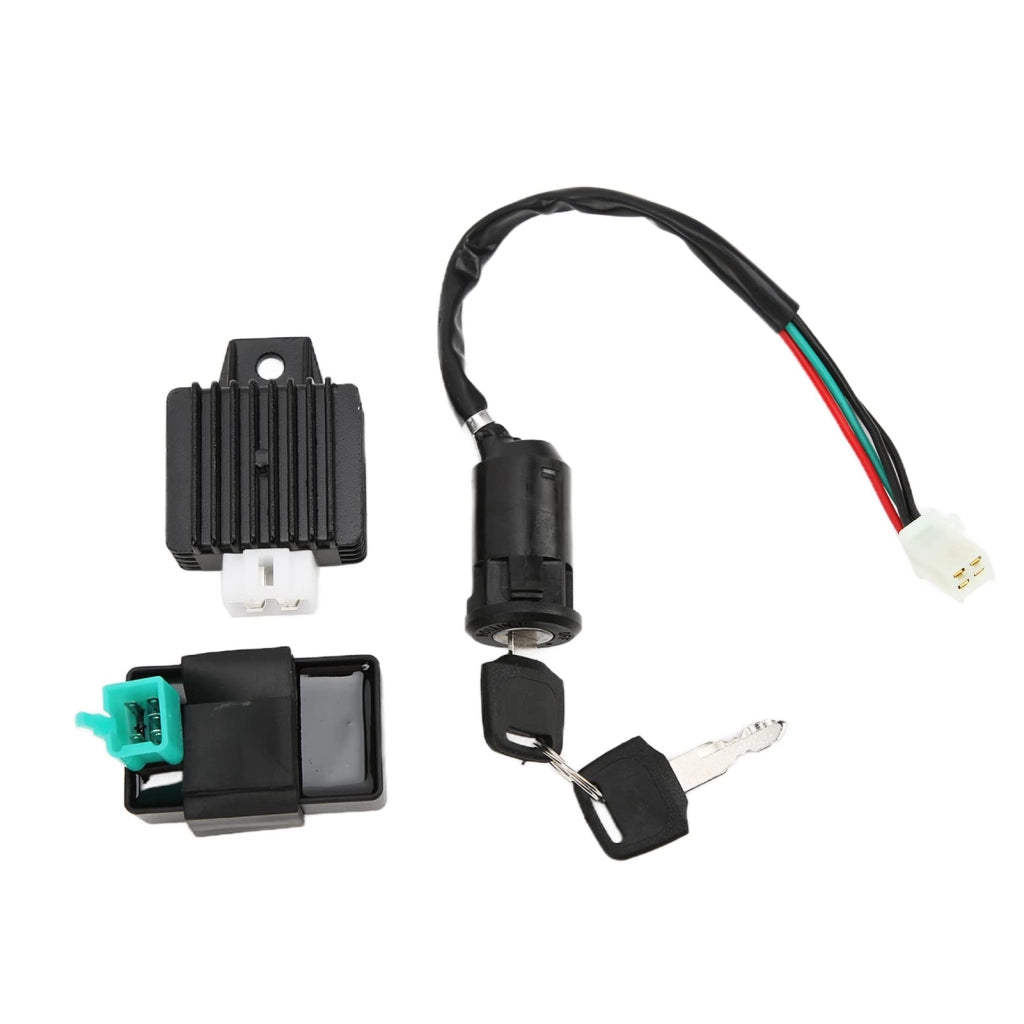 Kit di cablaggi per ATV Quad da 50-125cc, include: centralina CDI, statore e bobina di accensione