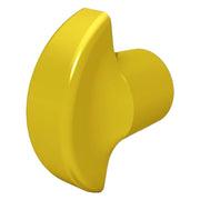 POMOLO MEZZALUNA PER CILINDRO ottone lucido
