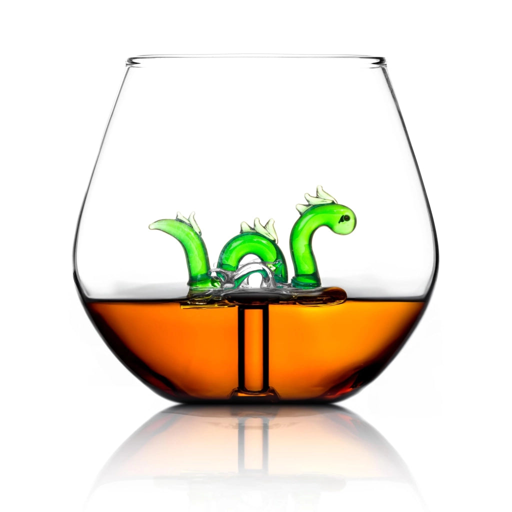 Bicchiere Nessie da 450 ml – design unico ispirato alla creatura del lago
